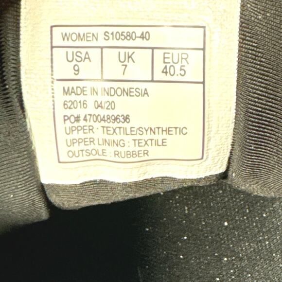 Saucony PWR Run Ride 13 Alloy/Black Running Gym Sneakers Women sz 9 - Picture 6 of 7